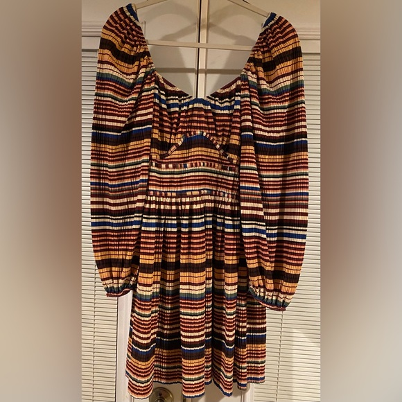 NWOT Zara striped dress SZ L - Picture 2 of 5
